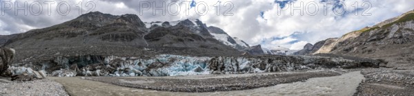 Pasterze Glacier at the Grossglockner Mountain, Austria's highest Mountain, Austria