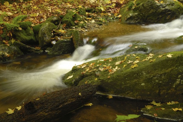 Waterfall in Höllbachgspreng. Waterfall in Höllbachgspreng