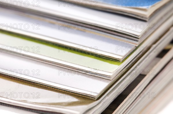 Stack of magazines, poland
