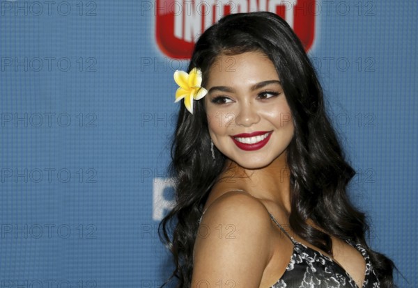 Auli'i Cravalho at the World premiere of 'Ralph Breaks The Internet' held at the El Capitan Theatre in Hollywood, USA on November 5, 2018