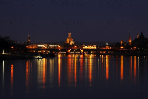 Dresden at night