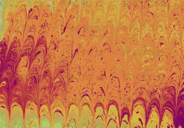 Beautiful marbled Ebru art texture for poster, print or cover design