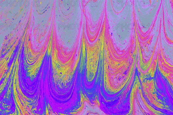 Beautiful marbled Ebru art texture for poster, print or cover design