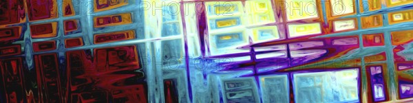 An abstract colors painting digital illustration background