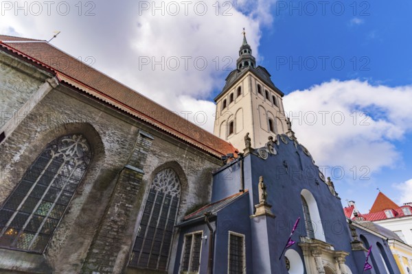 St. Nicholas Church and Niguliste Museum in Tallinn, Estonia
