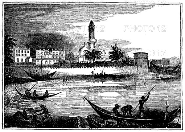 Mocha or Mokha (Arabic: ????? (al-Mukha) is a port city on the Red Sea coast of Yemen. Until it was eclipsed in the 19th century by Aden and Hodeida, Mocha was the principal port for Yemen's capital Sana'a.<br/><br/> Mocha is famous for being the major marketplace for coffee from the 15th century until the 17th century. Even after other sources of coffee were found, Mocha beans (also called Sanani or Mocha Sanani beans, meaning from Sana'a) continued to be prized for their distinctive flavor—and remain so even today.<br/><br/> According to the Jesuit and traveler Jeronimo Lobo, who sailed the Red Sea in 1625, Mocha was 'formerly of limited reputation and trade' but since 'the Turkish assumption of power throughout Arabia, it has become the major city of the territory under Turkish domination, even though it is not the Pasha's place of residence, which is two days' journey inland in the city of Sana'a'. Lobo adds that its importance as a port was also due to the Ottoman law that require...