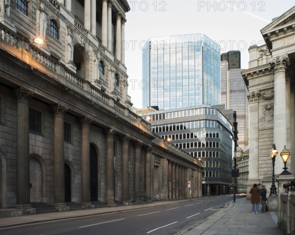 Contemporary Buildings in city of London