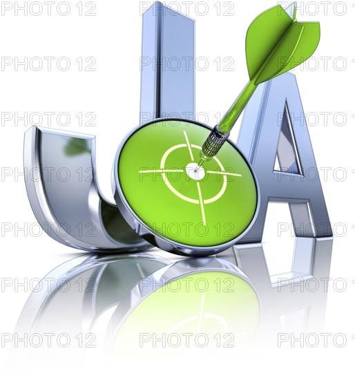 high resolution rendering of a german yes icon