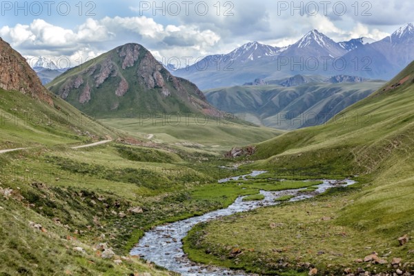 Majestic Tien Shan mountains, Kirgizstan