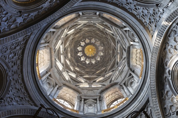 Turin, Italy - Circa August 2021: the Chapel of the Shroud, 1694 by Guarini. One of the most important holy locations for Christian religion