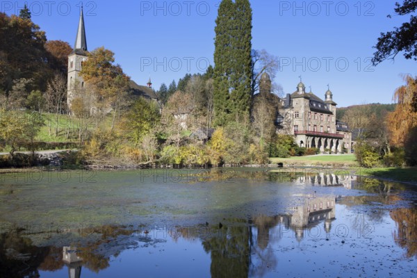 Gimborn Castle, Marienheide, North Rhine-Westphalia, Germany