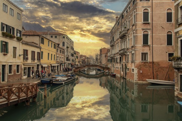Rio della Misericordia in Cannaregio District, Venice, Italy