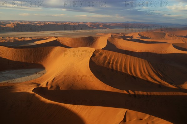 Africa, Namibia, Sand dunes of Sossusvlei, Structures