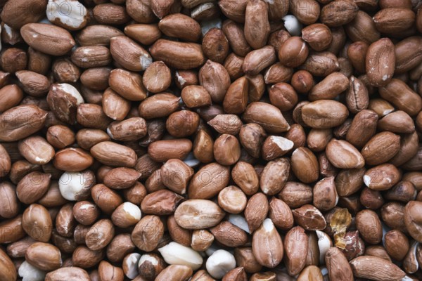 A Background Image Of Raw Peanuts