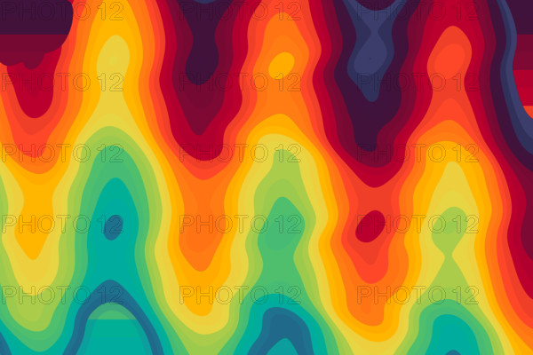 Modern soft gradient colors with twist swirl colors