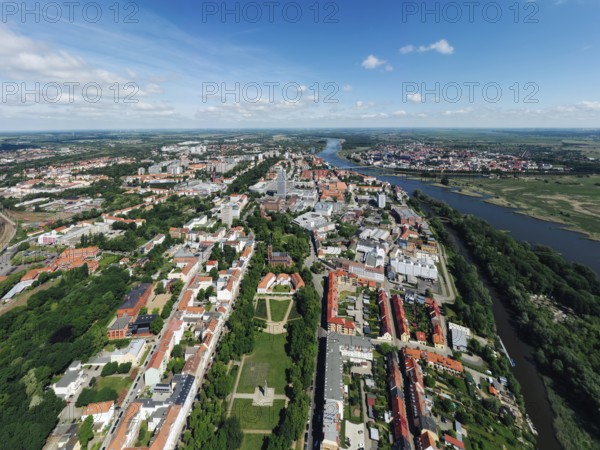 Cityscape photo of Frankfurt Oder, Germany on Poland border
