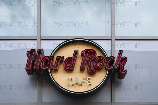 Hard Rock Café brand lettering, Cologne, Germany