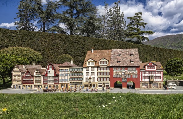 The main street, or Hauptgasse, with colourful houses is a unique sight. Nr.45