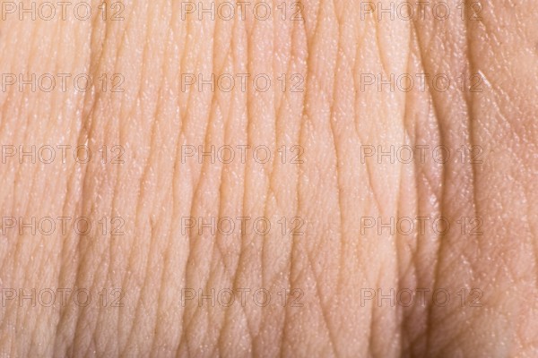 Schließ die menschliche Haut. Macro Epidermis