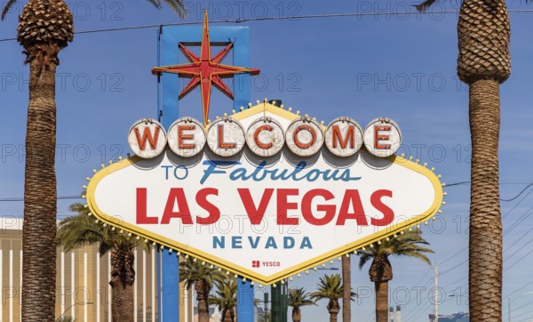 A picture of the Welcome to Fabulous Las Vegas sign
