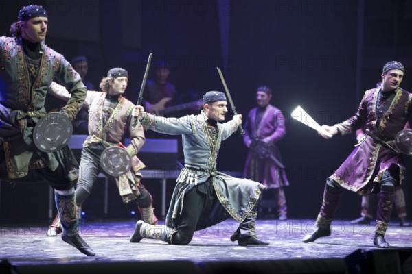Belarus, the city of Gomel, 23.03.2017. Concert of Georgian National Ballet Sukhishvili