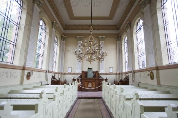 Remonstrant church of Friedrichstadt, North Friesland district, Schleswig-Holstein, Germany