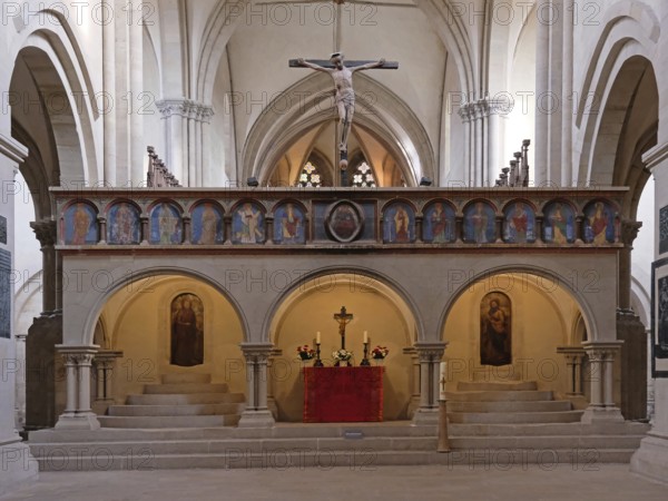 In the Naumburg Cathedral of St Peter and Paul. Naumburg, Saxony-Anhalt, Germany