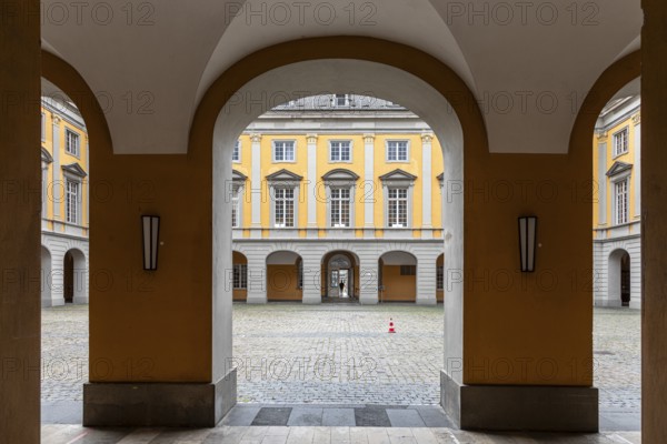 Main building of the Rheinische Friedrich-Wilhelms-Universität Bonn in the former electoral palace - Bonn, North Rhine-Westphalia, Germany