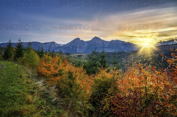 Beautiful Slovak unspoilt nature, a wonderful destination for vacation and relaxation
