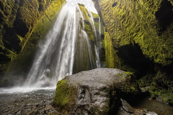 Gljúfrabúi waterfall, south coast, Iceland
