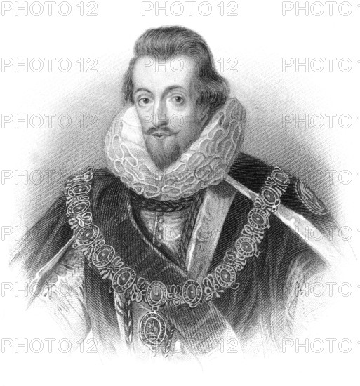 Robert Cecil, 1. Earl of Salisbury, KG PC, 1563-1612, englischer Verwalter und Politiker
