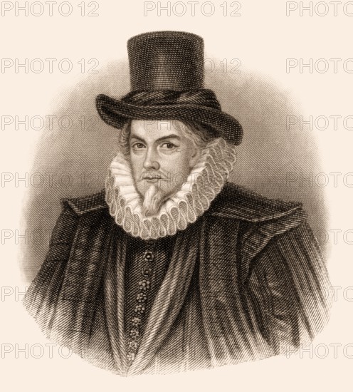Sir Thomas Cecil, 1. Earl of Exeter, Lord Burghley, 1542-1623, englischer Politiker und Soldat