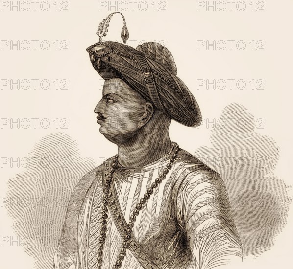 Tipu Sultan, Tiger of Mysore, 1750 – 1799, ruler of the Kingdom of Mysore