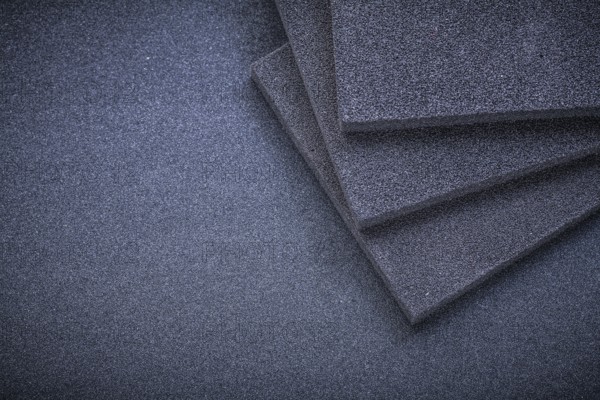 Sanding sponges on emery paper abrasive tools
