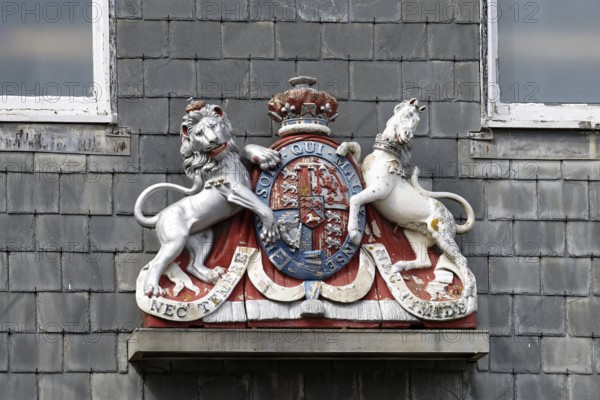 Coat of Arms, Duke Street, Padstow, England, Great Britain