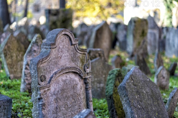 Old Jewish cemetery in Eastern Europe