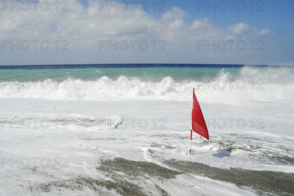 Dangerous for swimming in the sea