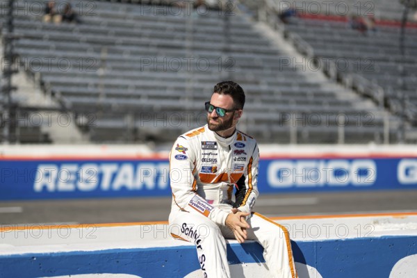 NASCAR Cup Series driver, COREY LAJOIE (51) of Concord, NC, prepares to practice for the Xfinity 500 at Martinsville Speedway in Ridgeway, VA, Ridgeway, United States of America