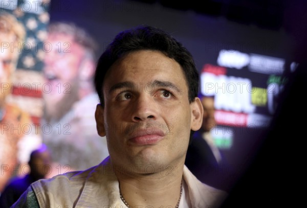 Julio Cesar Chavez Jr. at Jake Paul vs. Press Conference held at the Avalon in Hollywood, USA on May 14, 2025, Hollywood, CA, USA, Hollywood, California, USA