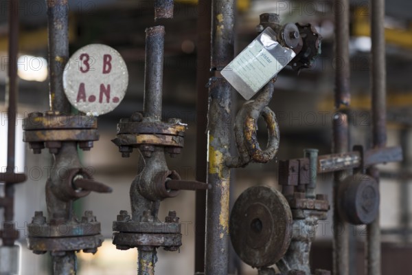 Details of an old abandoned factory
