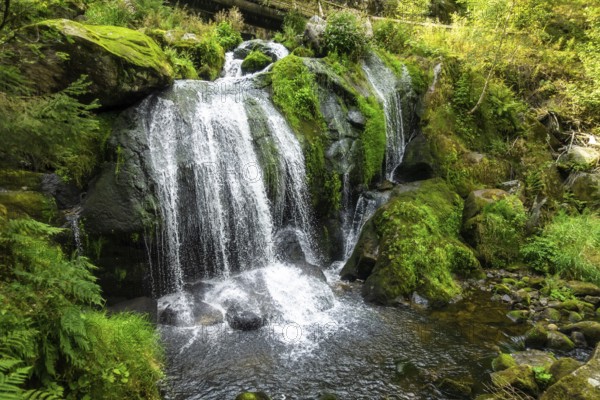An image of the waterfall at Triberg in the black forest area Germany