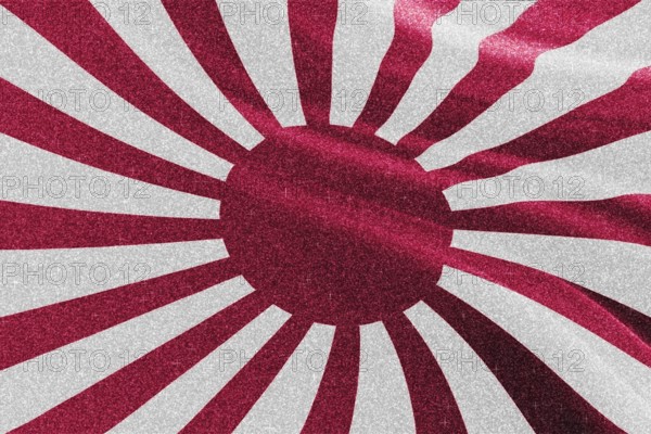 Rising Sun glitter flag, national flag, glittering flag sparkle background