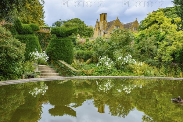 Hidcote Manor Garden in Cotswolds area, England, UK