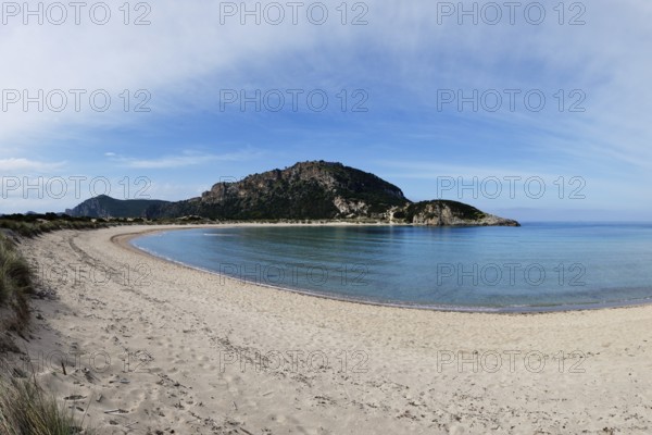 The amazing Voidokoilia beach in Messinia, Greece