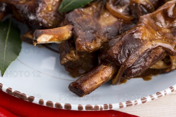 Barbecued Pork Baby Back Ribs, lodz, poland