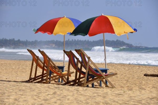 Beach in Hikkaduwa Sri Lanka