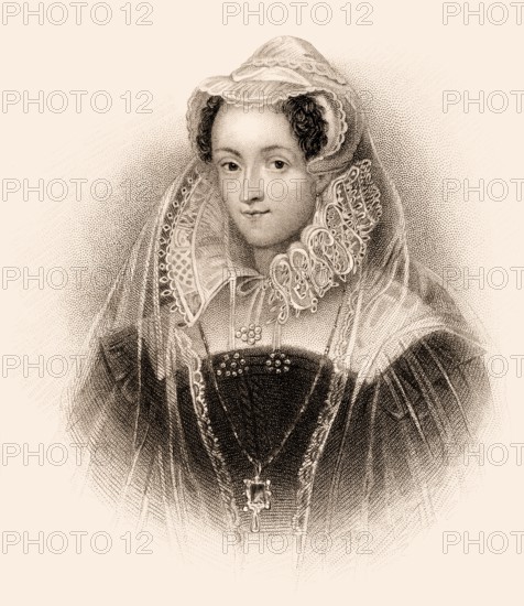 Mary Stuart or Mary I. 1542-1587, Queen of Scotland and France
