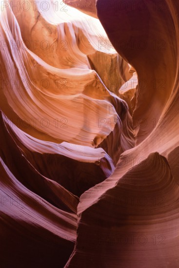 Antelope Canyon is a slot canyon in the American Southwest, on Navajo land east of Page, Arizona. the erosion of Navajo Sandstone 2 due to flash flooding and other sub-aerial processes