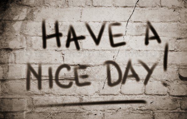 Have A Nice Day Concept