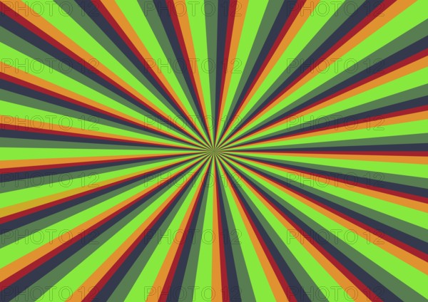 Radiant background in different colours